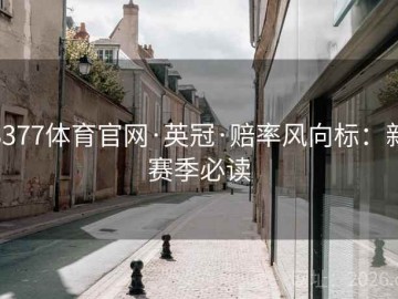 3377体育官网·英冠·赔率风向标：新赛季必读