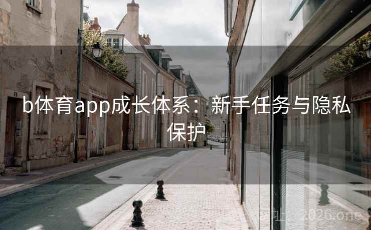 b体育app成长体系:新手任务与隐私保护 b体育app成长体系:新手任务与隐私保护